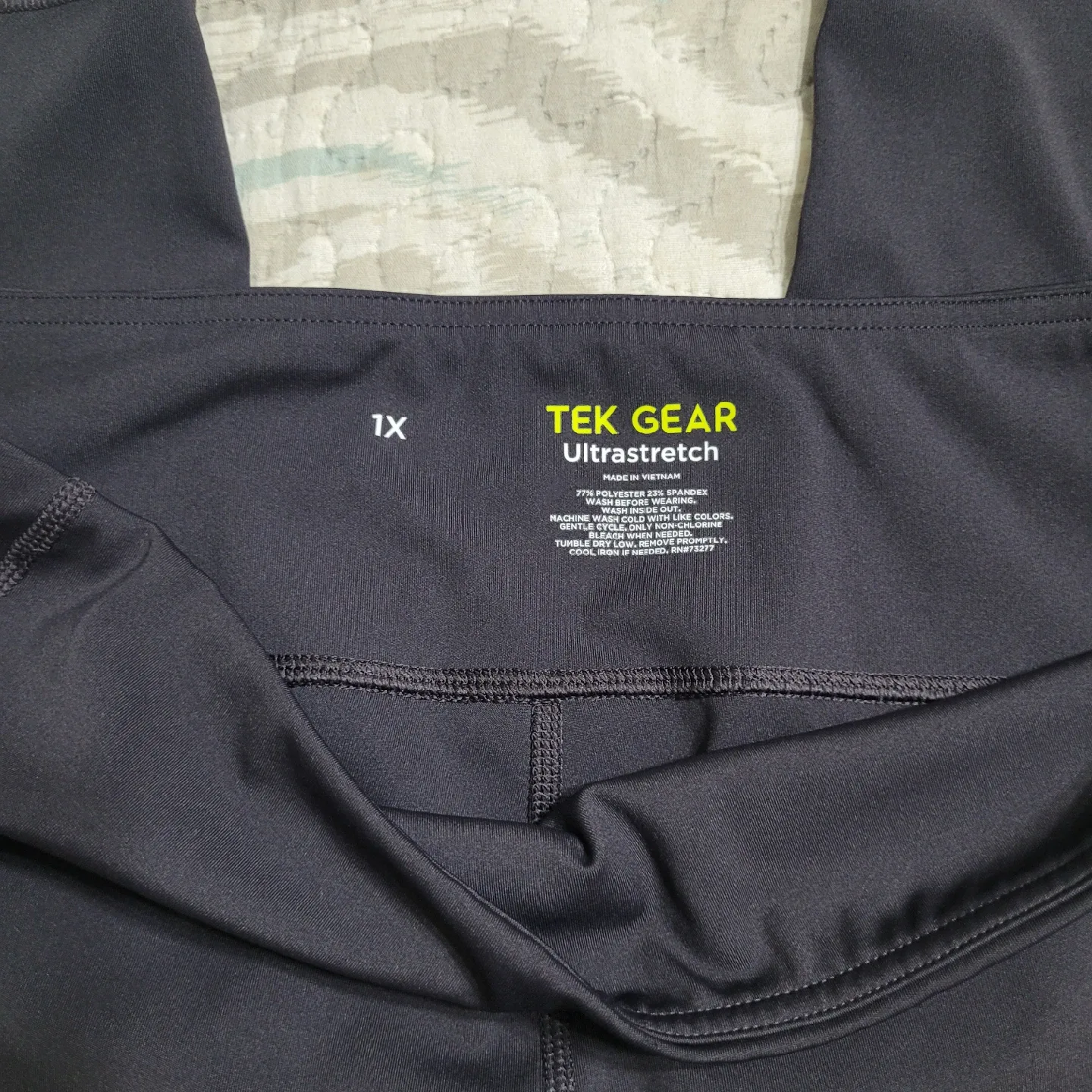 Ladies Size 1X Tek Gear Active Stretch Pants with Side Pockets image indicator(6)
