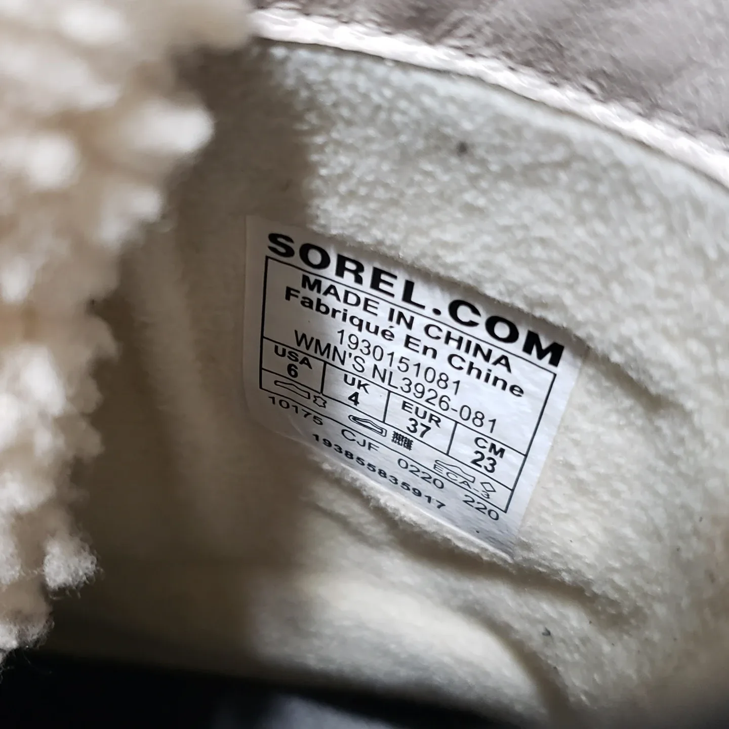 Sorel Explorer Joan of Arctic Cozy Boots - Grey (Size 6) image indicator(8)