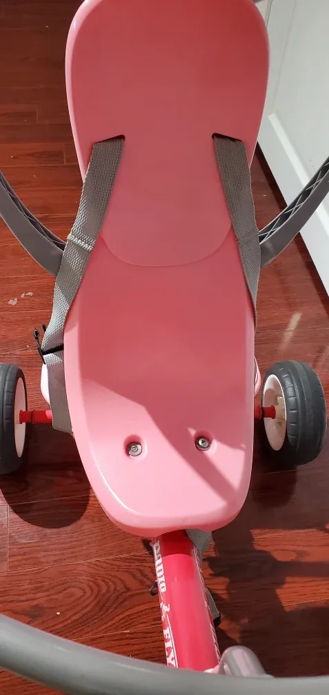 Radio Flyer Steer & Stroll Pink Trike image indicator(3)