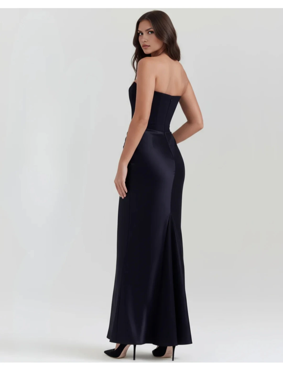 Almond Muse Rosalind Black Dress, Size M, NEW - photo 2