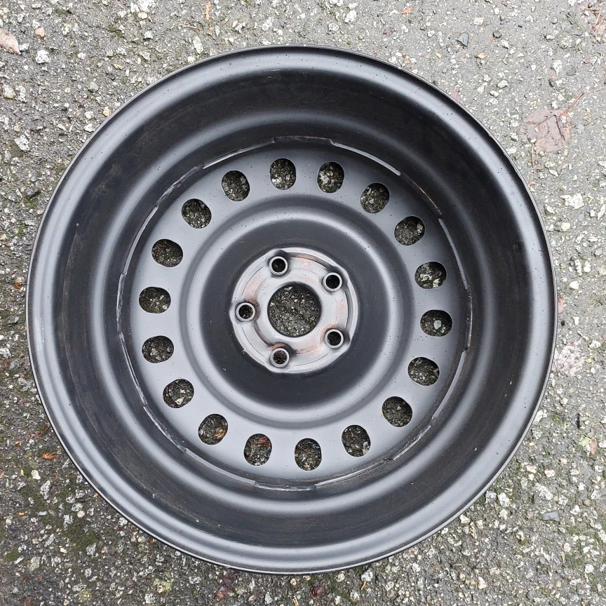 17X6 1/2 - Four Steel Wheel Rims 5x112 - winter - photo 3