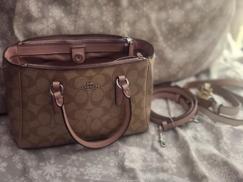 Coach Handbag - Brown & Pink image indicator(6)