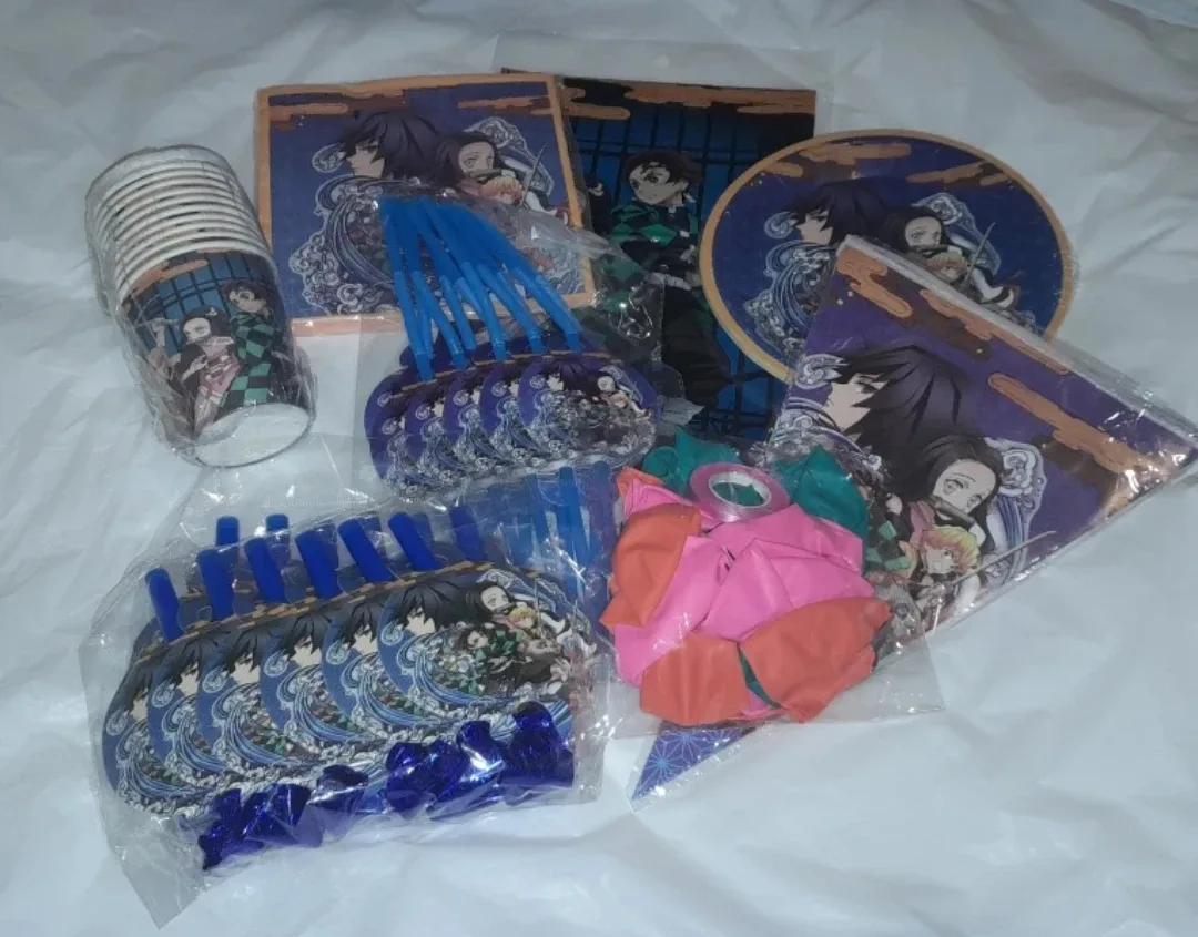 Demon Slayer Party Theme Kit (85 Pieces) image indicator(2)