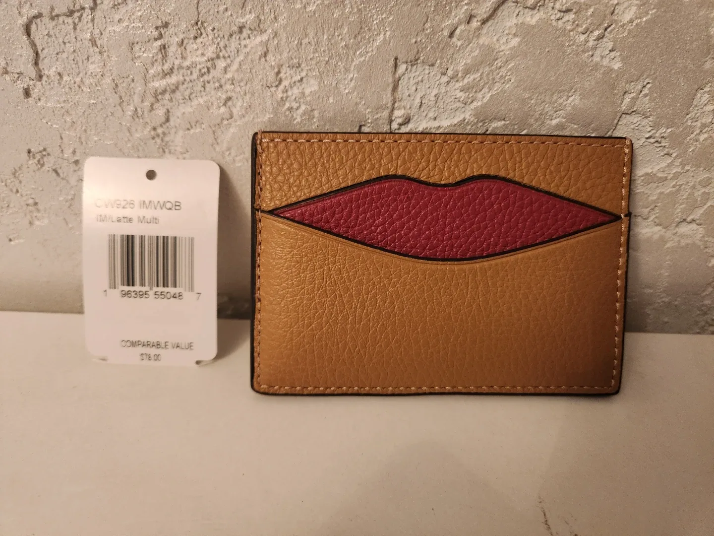 Coach Card Case Latte Multi image indicator(2)