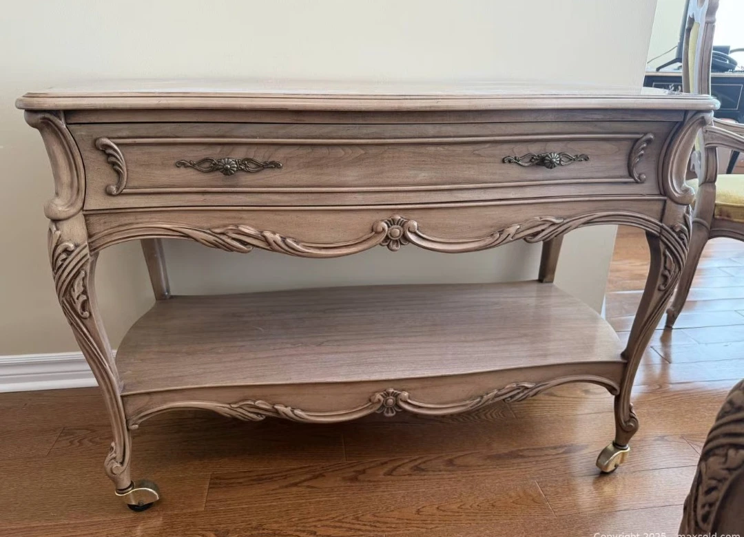Vintage French Provincial Style Side Table