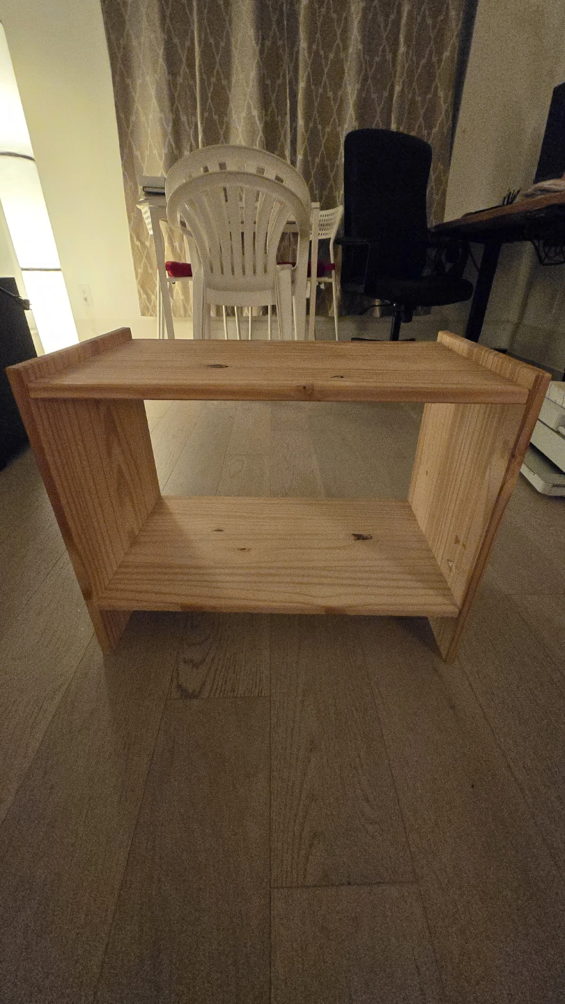 Wooden Side Table x2