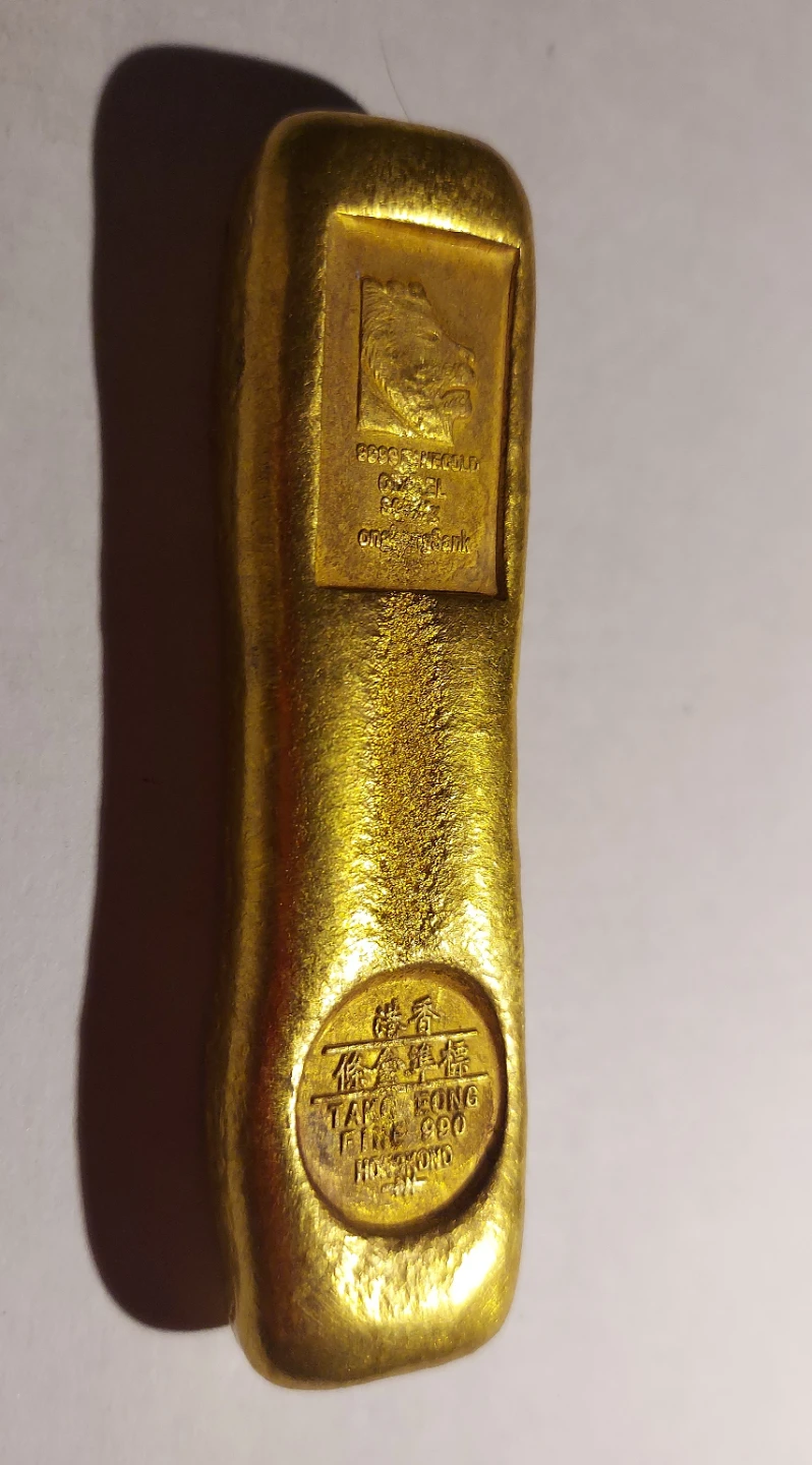 999.9 Fine Gold Bar Plated ** TAI FOOK HONG KONG - photo 4