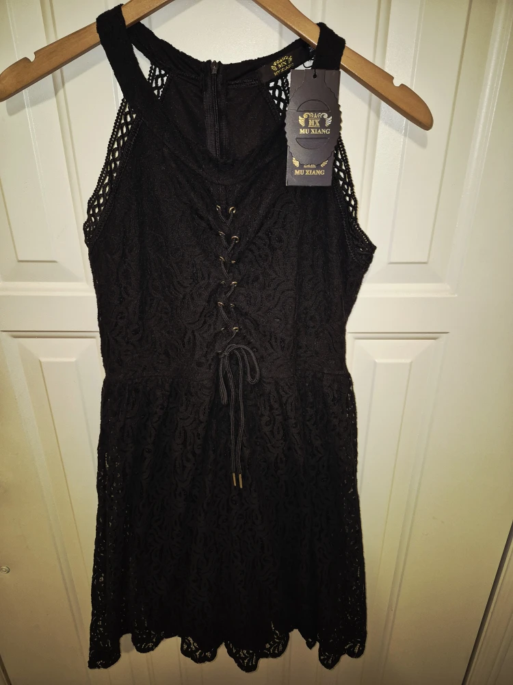 MU XIANG Black Lace Dress - photo 5