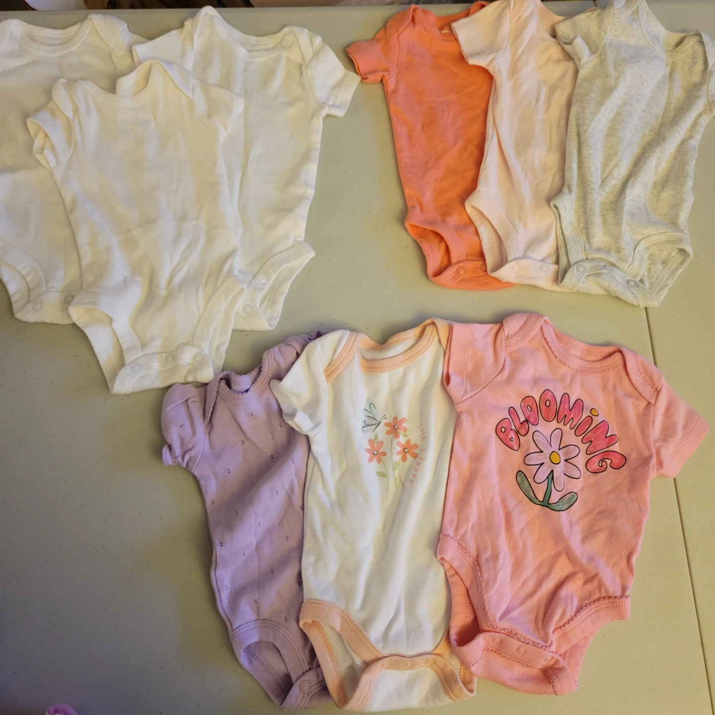 Baby Onesies - Assorted Colors & Designs