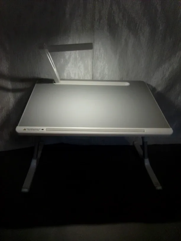 Adjustable lap, Desk table with Lamp