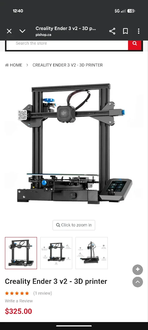 Creality Ender 3 V2 - 3D printer image indicator(3)