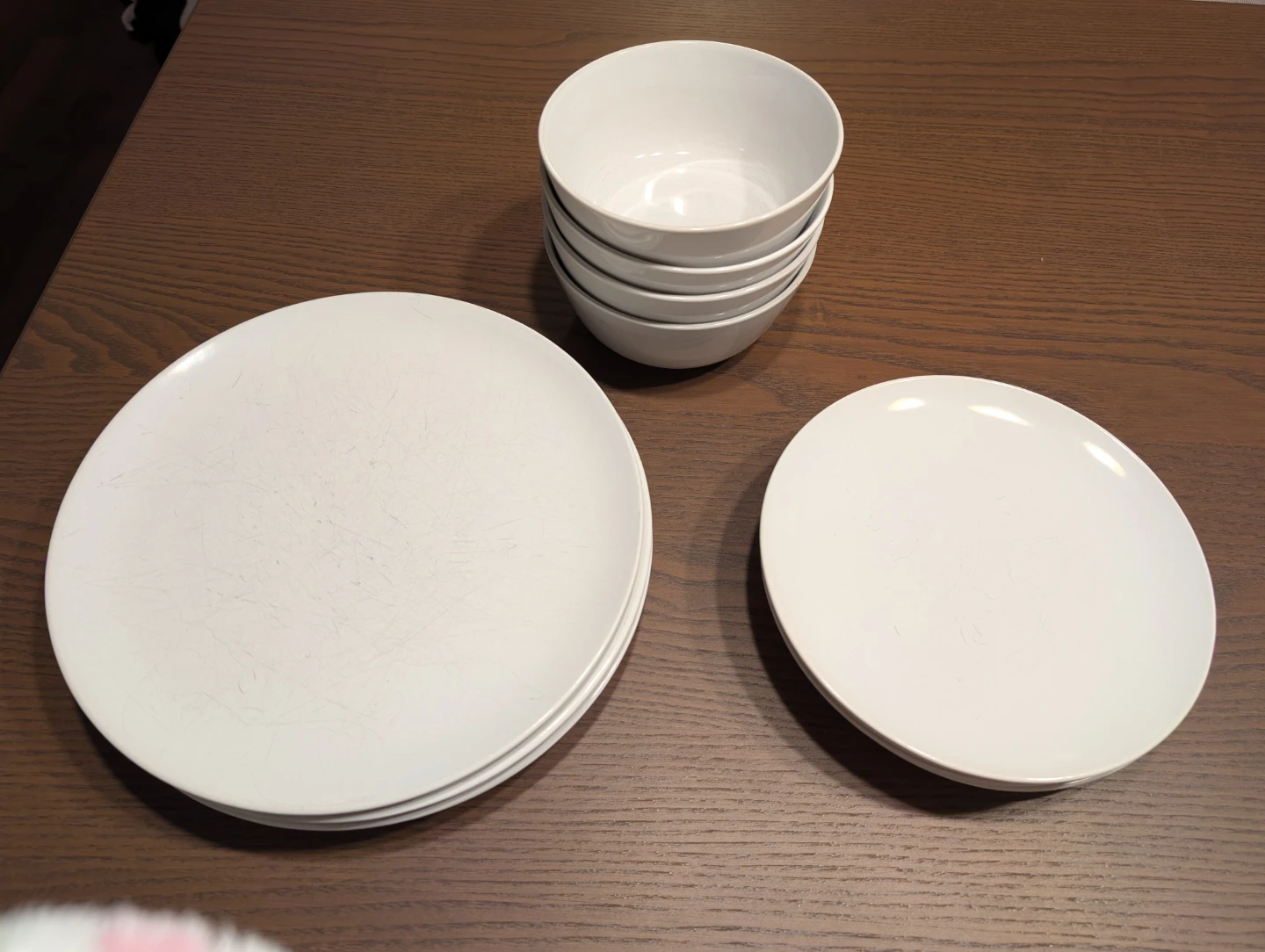IKEA White Plates and Bowls - photo 3