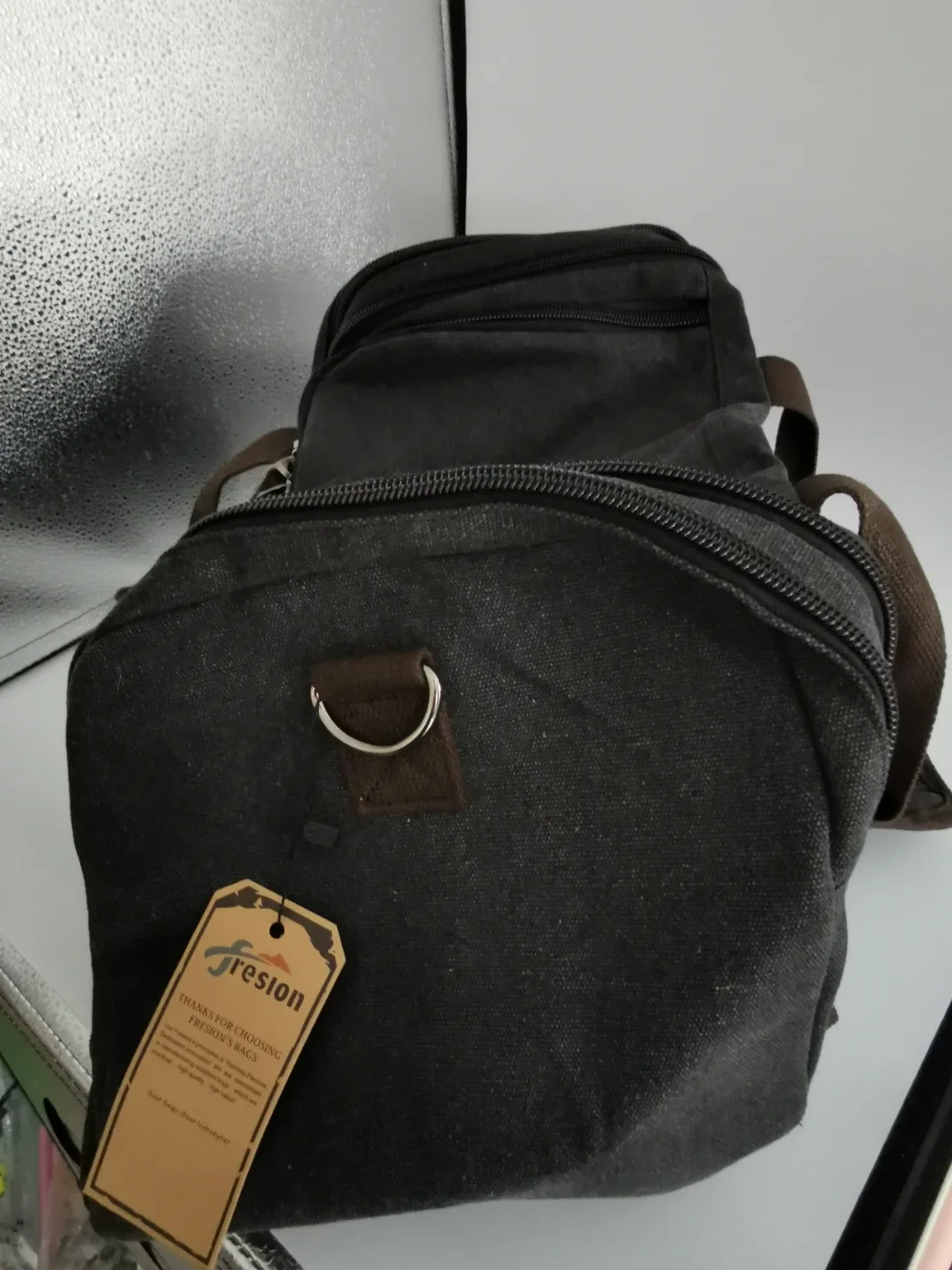 Fresion Canvas Duffle Bag 44L - Travel/Overnight Bag image indicator(7)