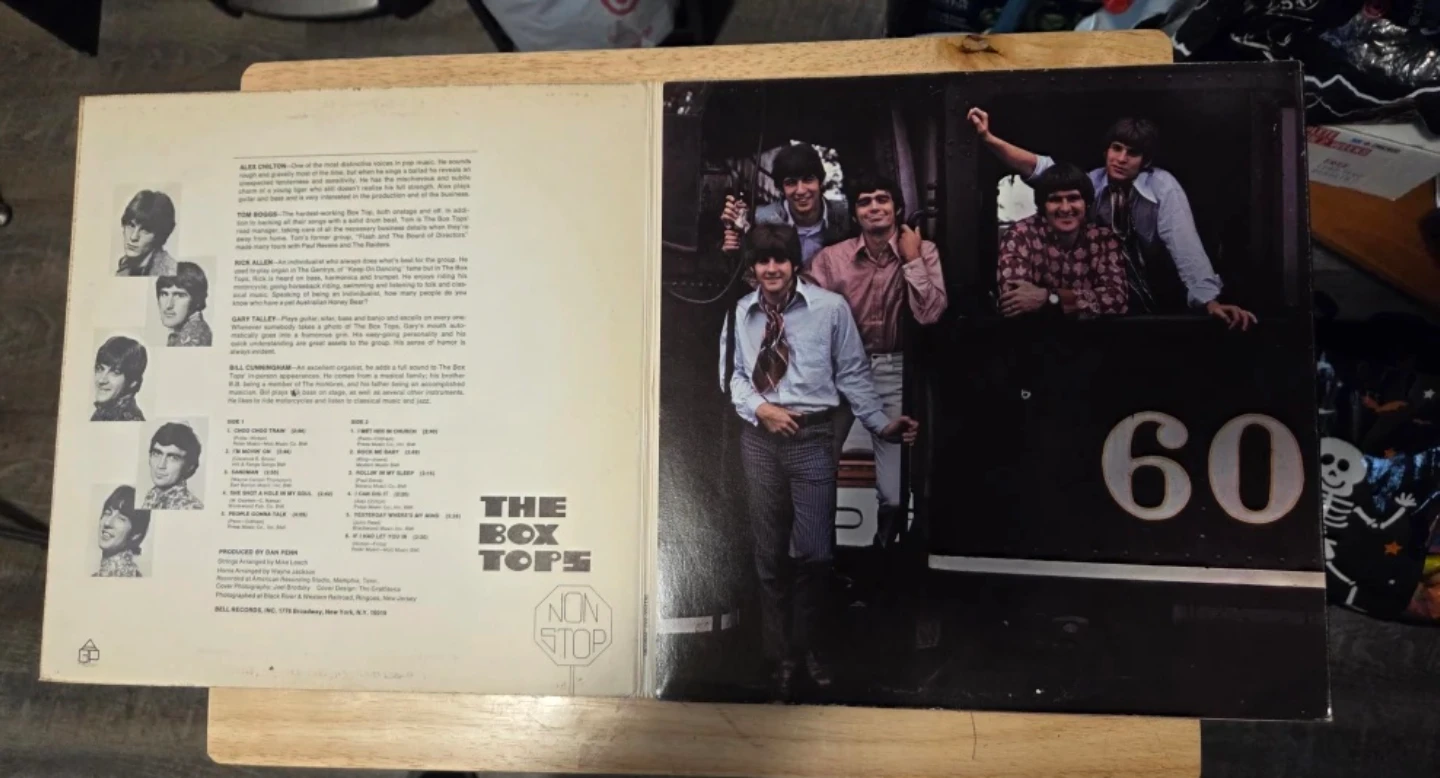 The Box Tops - Nonstop Vinyl Record - photo 2