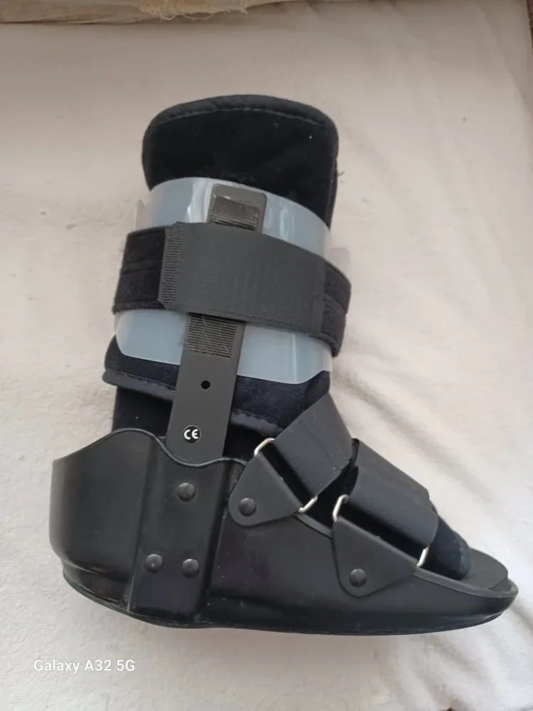 Black Medical Walking Boot