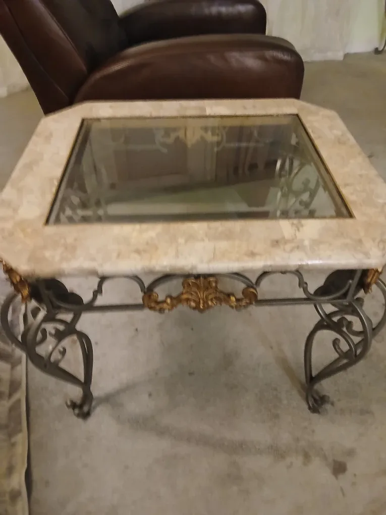 Marble Top Coffee Table