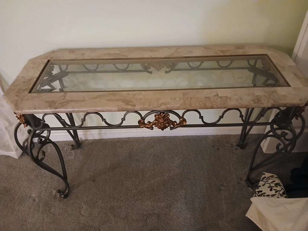 Marble Top Coffee Table - photo 2