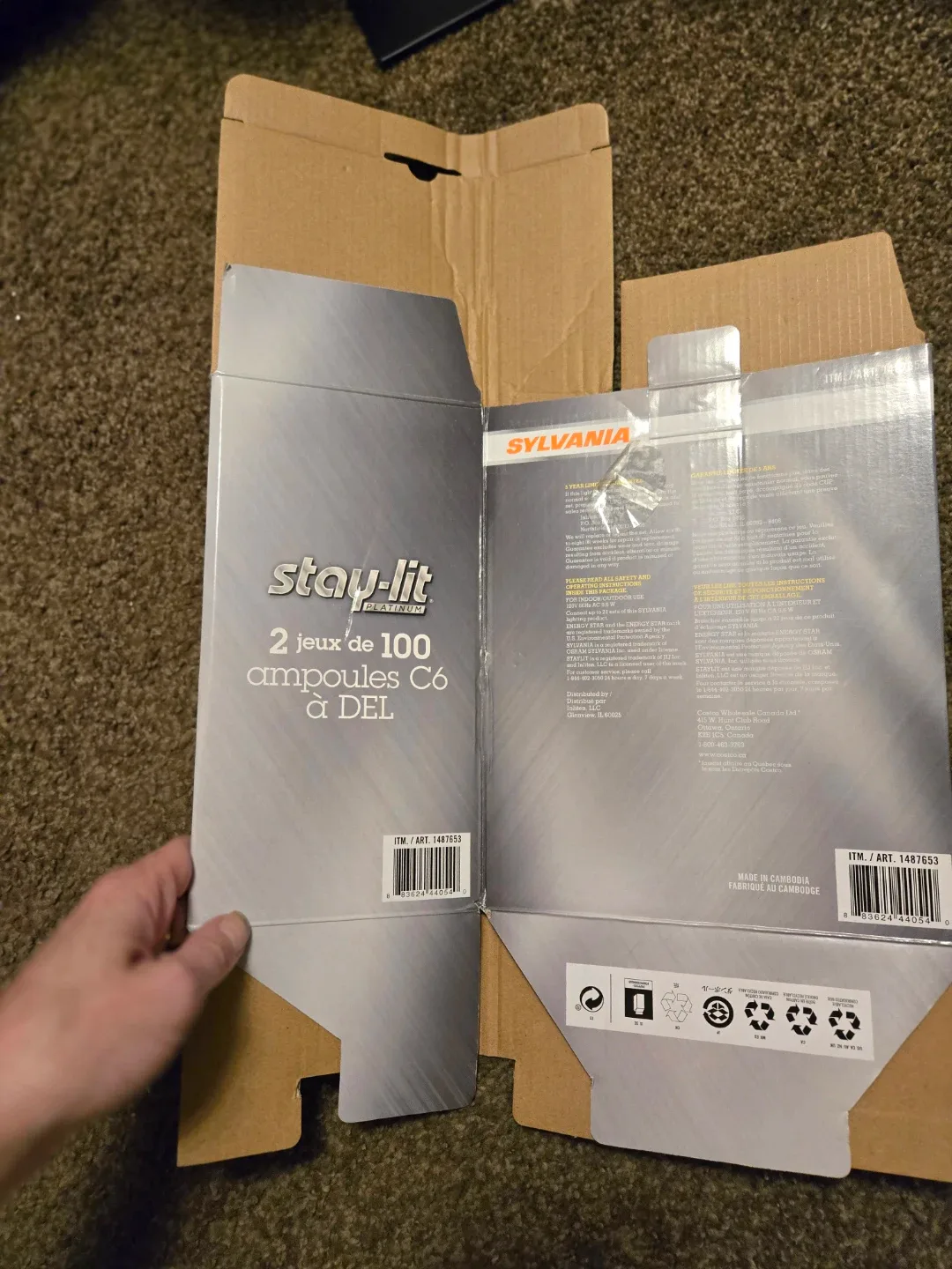 400 LED White Indoor/Outdoor Christmas Lights image indicator(2)