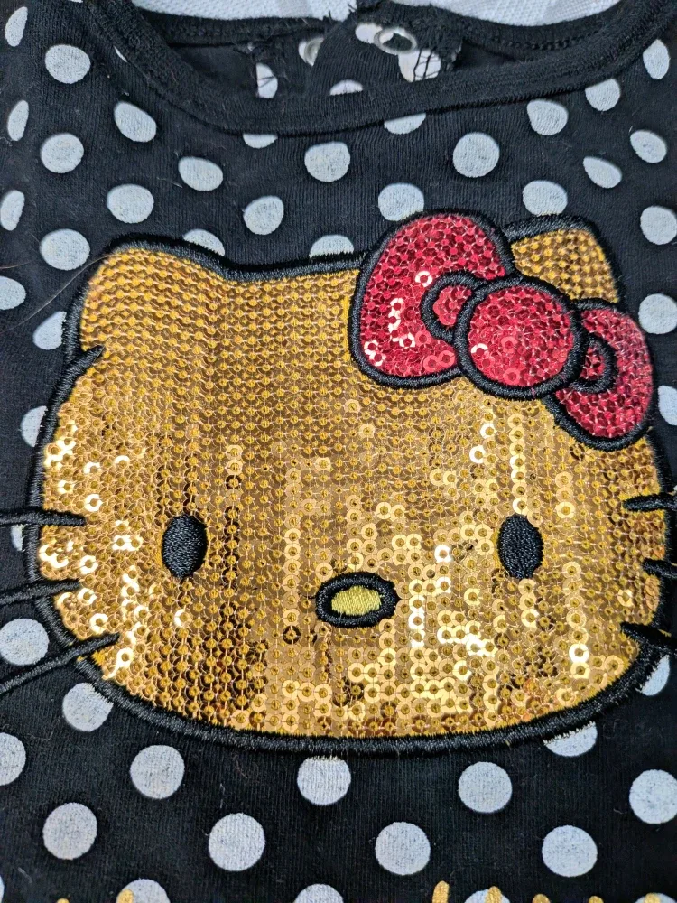 Hello Kitty Dress - Black & Red 18 mos image indicator(4)