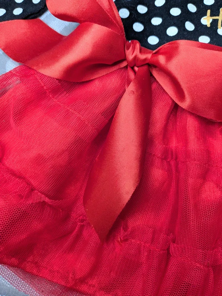 Hello Kitty Dress - Black & Red 18 mos image indicator(5)