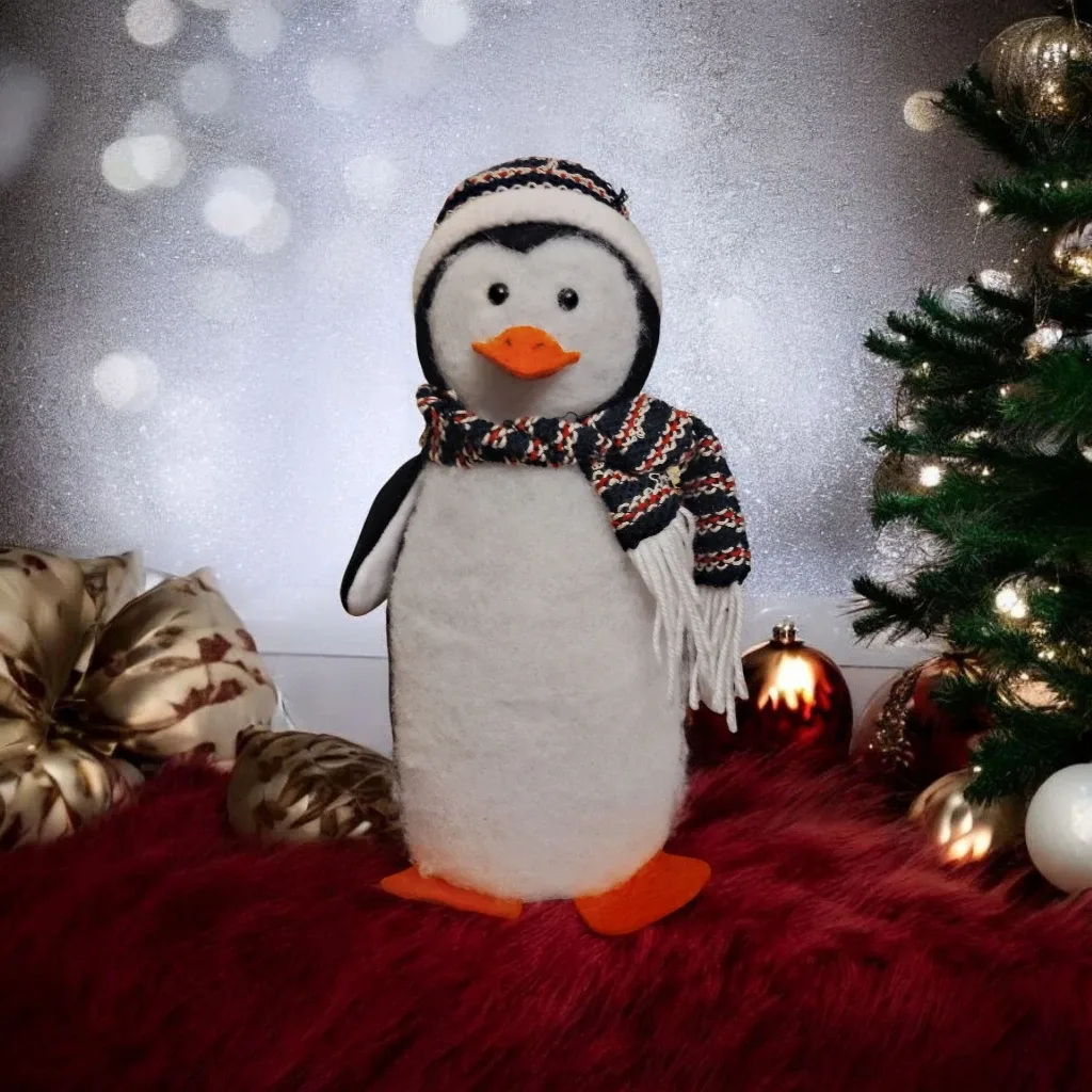 Penguin Christmas Decoration Light Up
