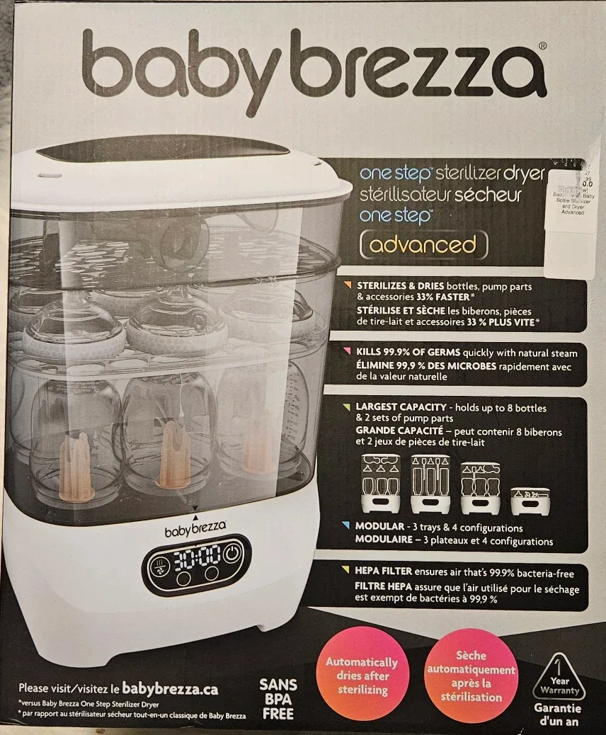 Baby Brezza One Step Sterilizer Dryer Advanced