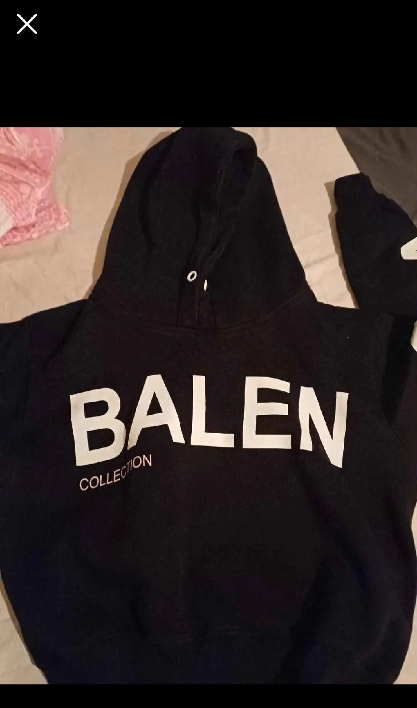 Balenciaga Black Collection Hoodie & Sweatpants Set