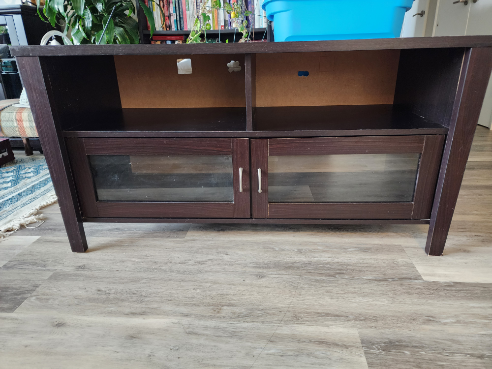 Dark Brown TV Stand