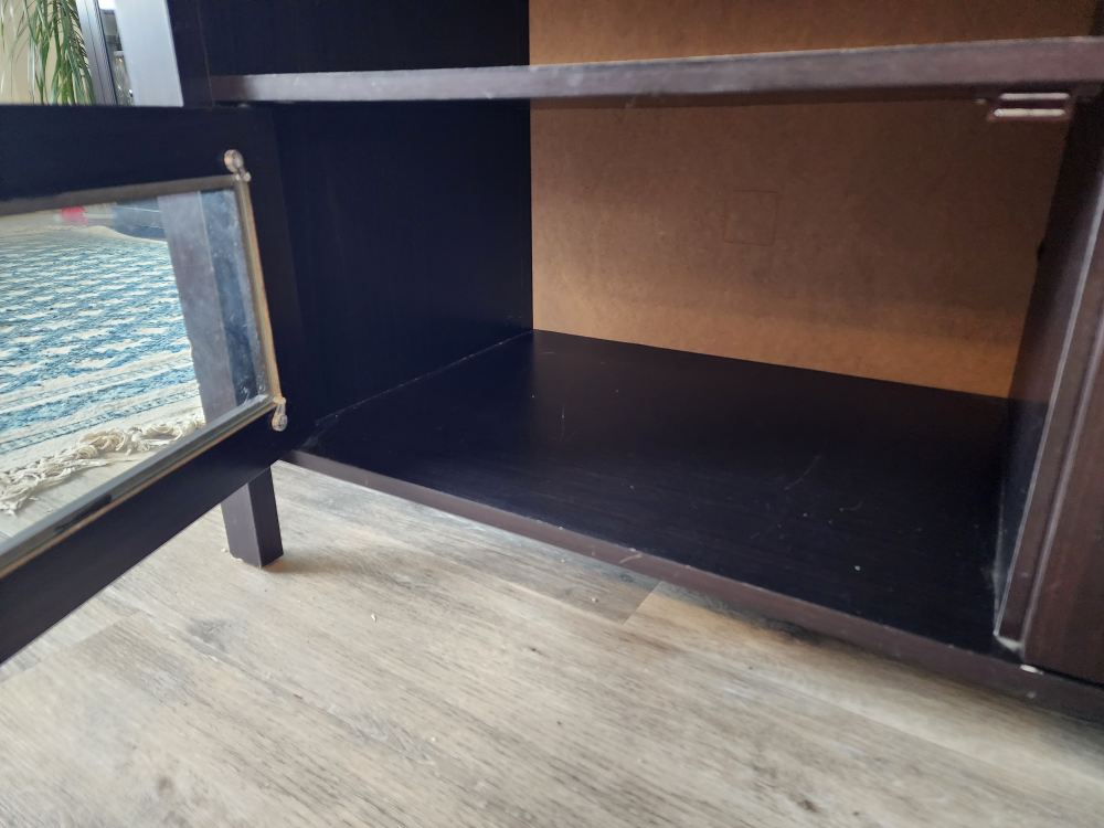 Dark Brown TV Stand - photo 5