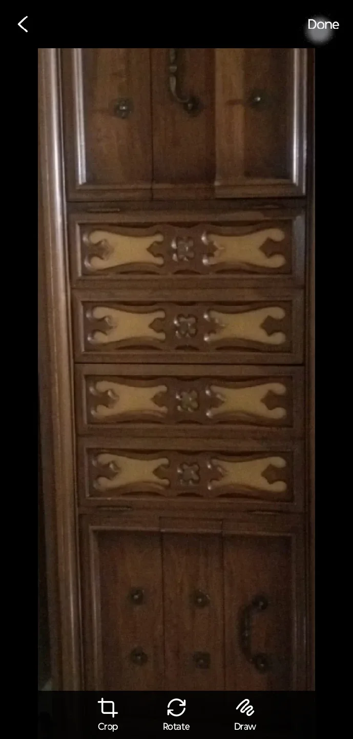 Vintage Wooden Dresser thumbnail