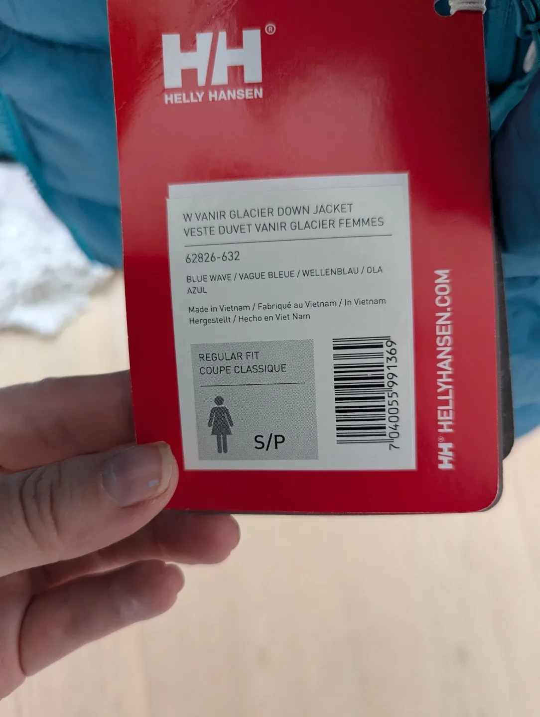 Helly Hansen Vanir Glacier Down Jacket - Size S image indicator(3)