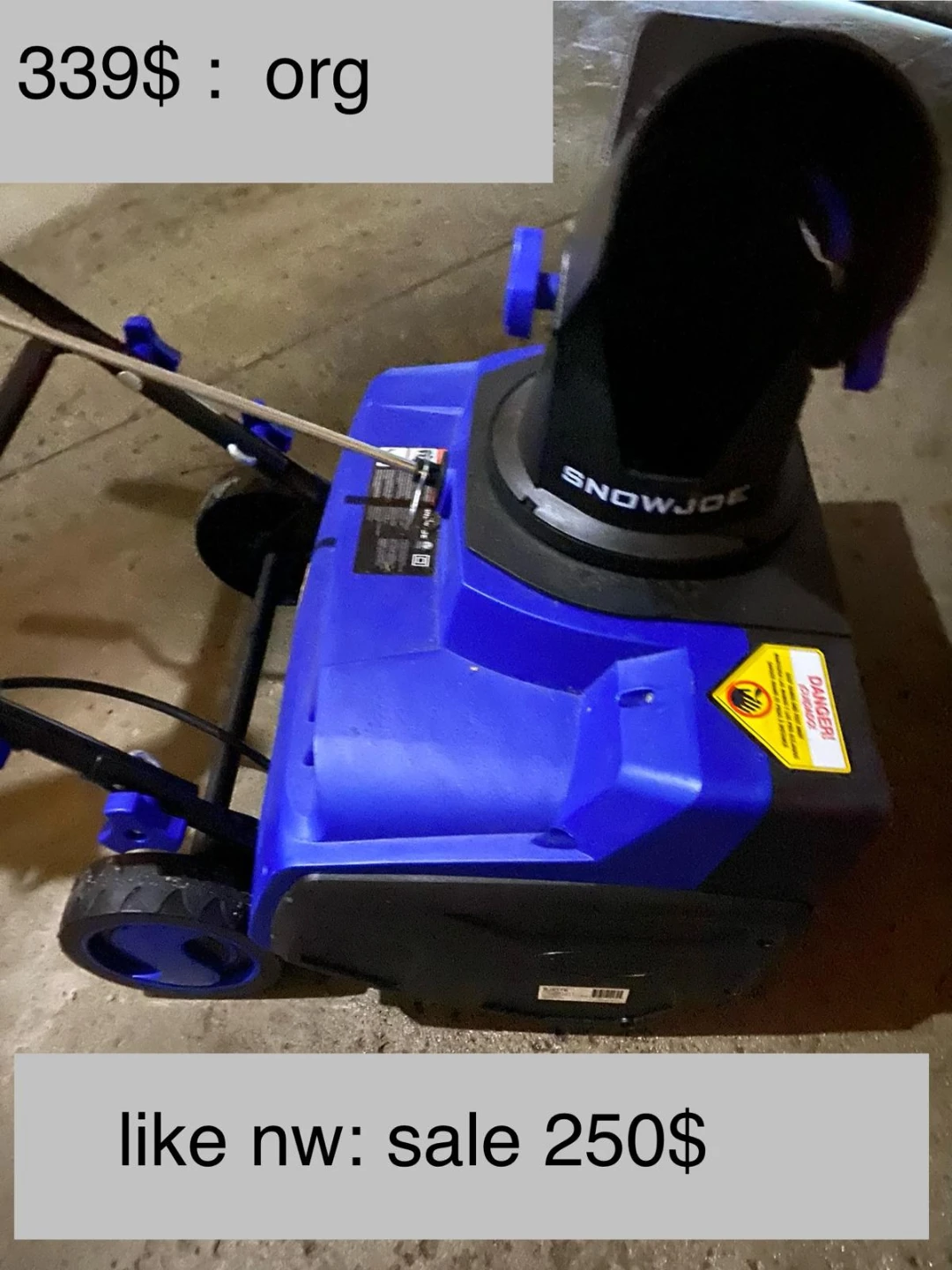 Snow Joe Electric Snow Thrower