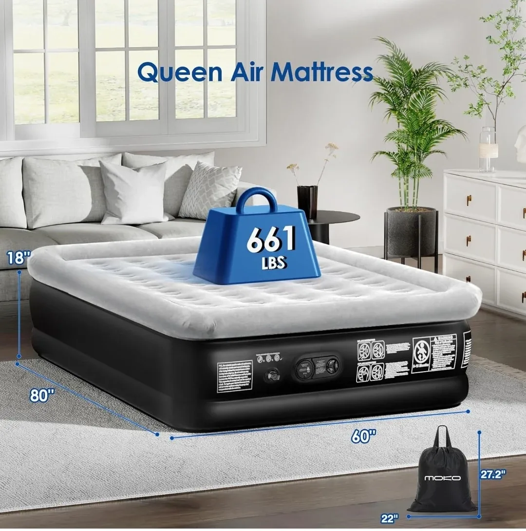 Queen Size MOKO Air Mattress image indicator(3)