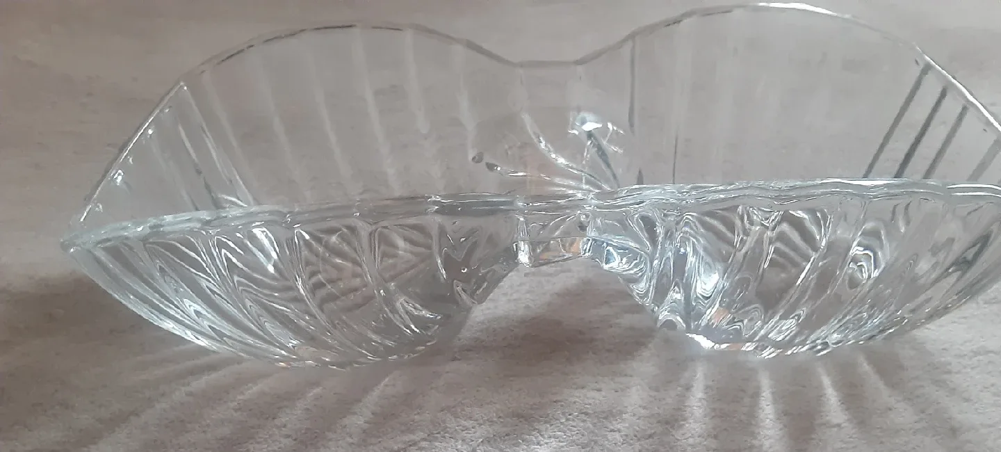Clear Glass Divided Serving Dish image indicator(4)