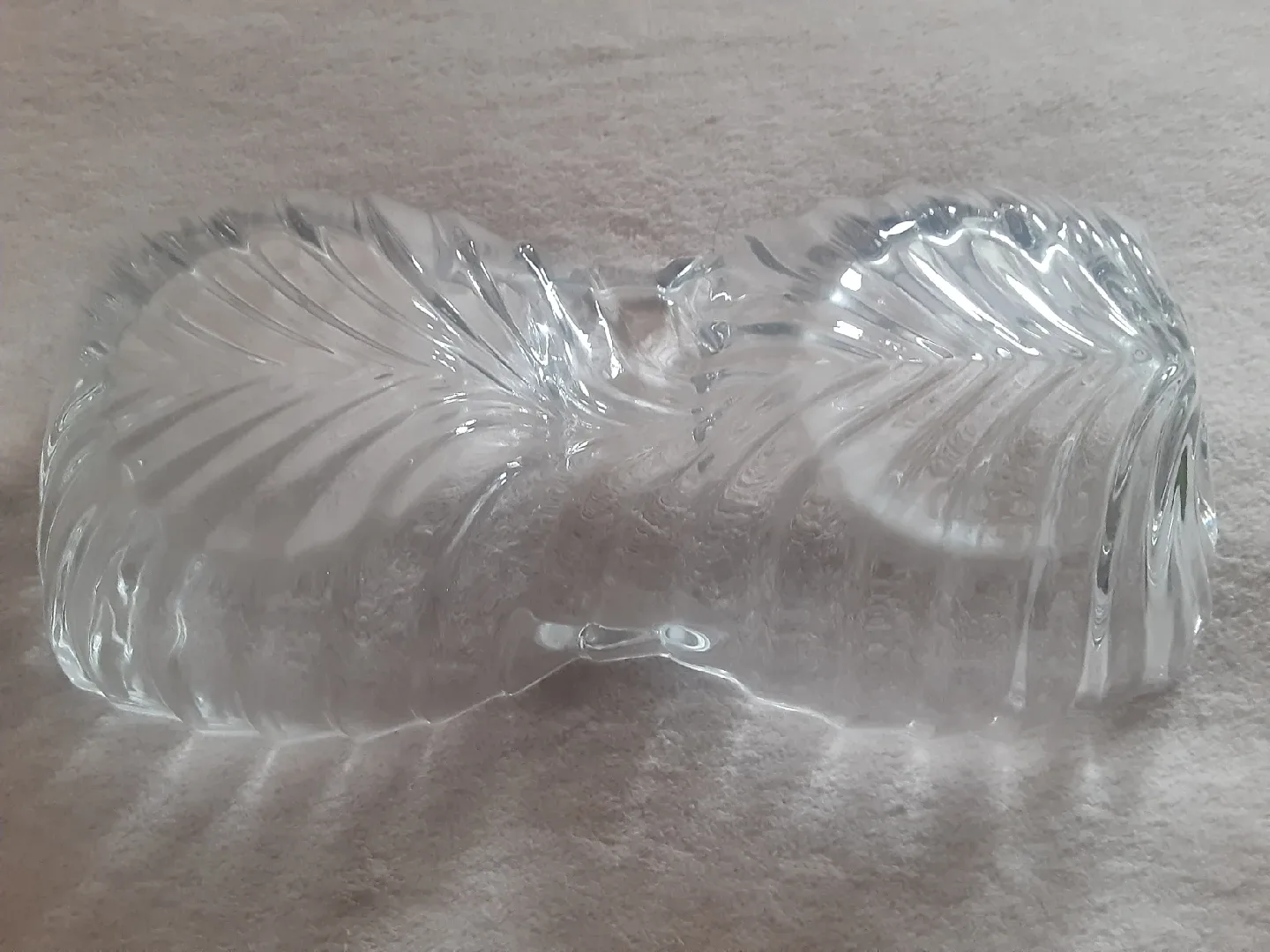 Clear Glass Divided Serving Dish image indicator(5)