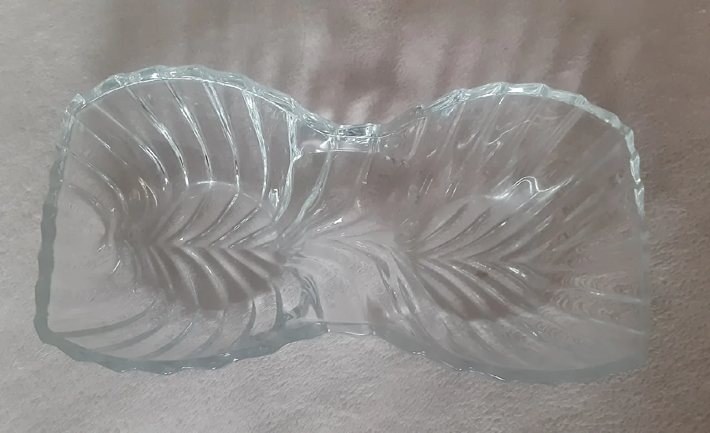 Clear Glass Divided Serving Dish image indicator(6)