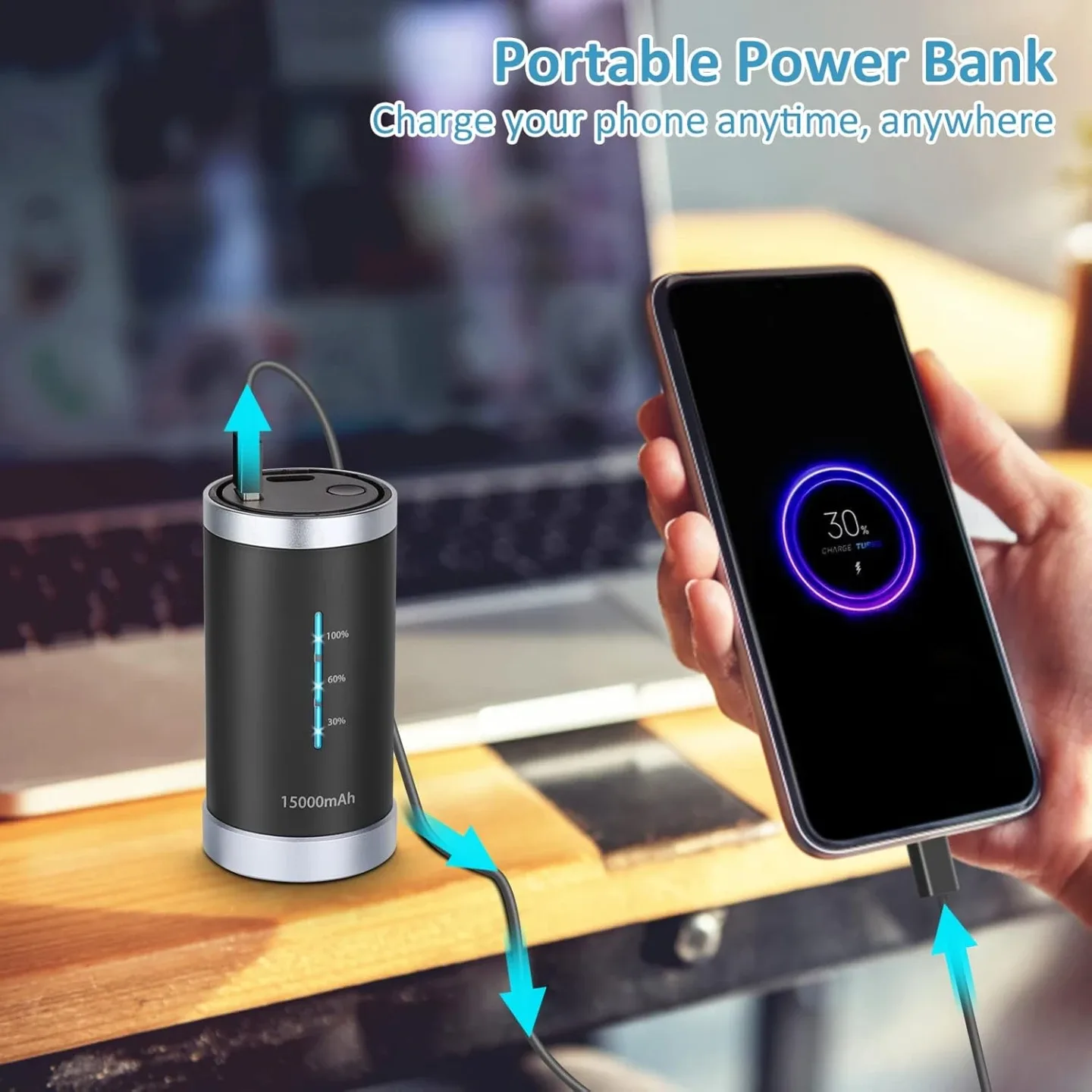 Cordless Air Duster & Mini Vacuum Cleaner 2 in 1 image indicator(4)