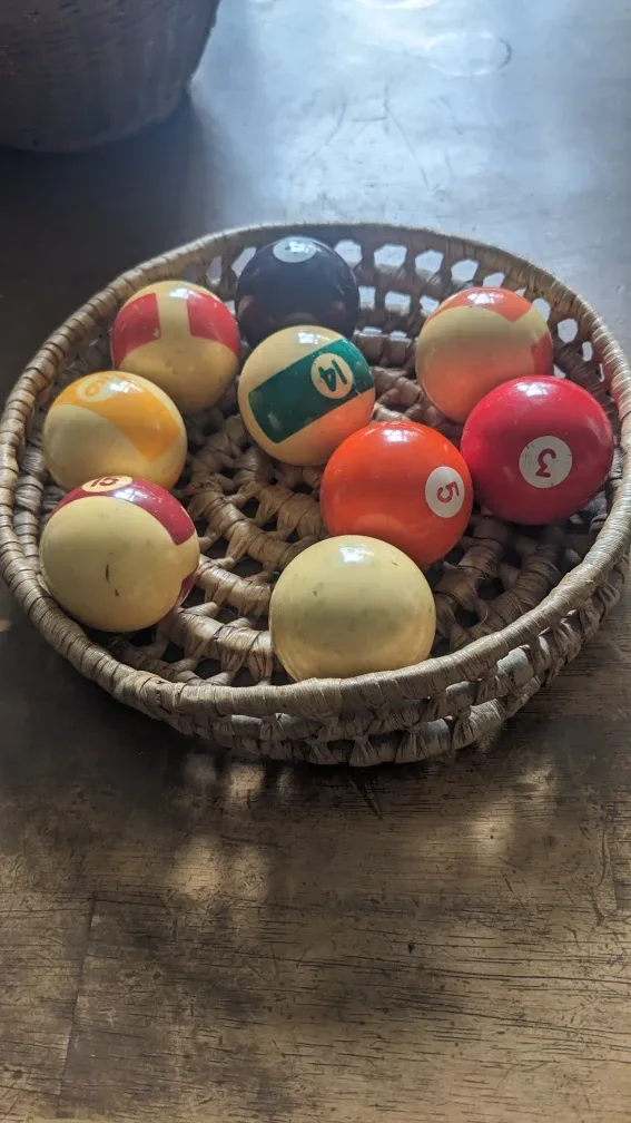 Vintage Pool/Billiard Balls