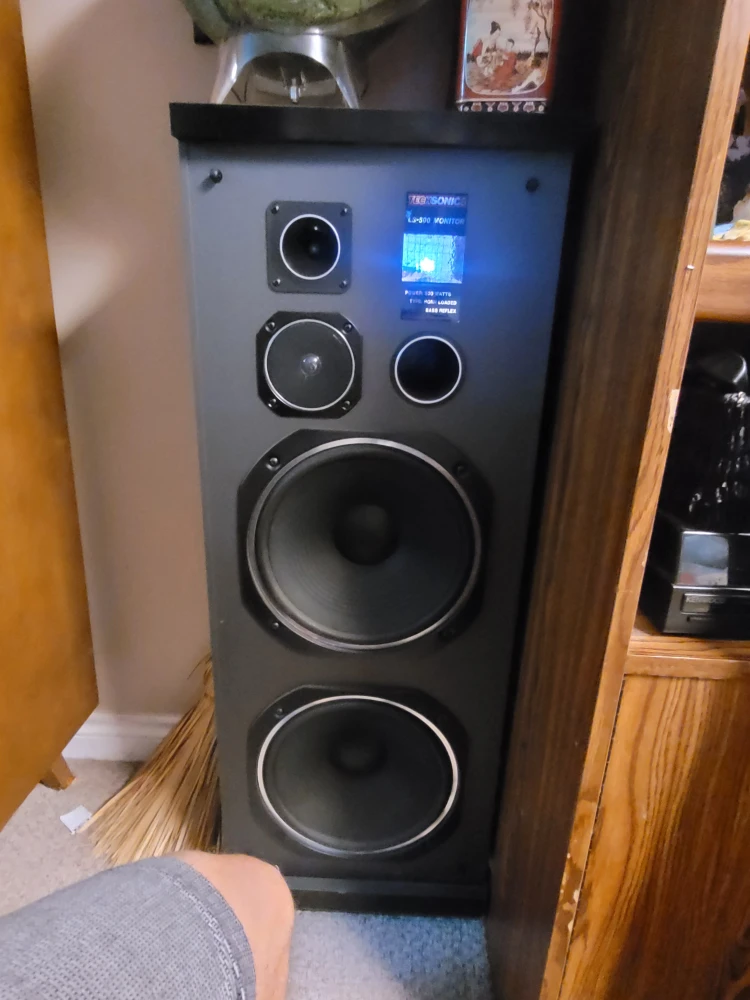 Techsonics speakers for sale.