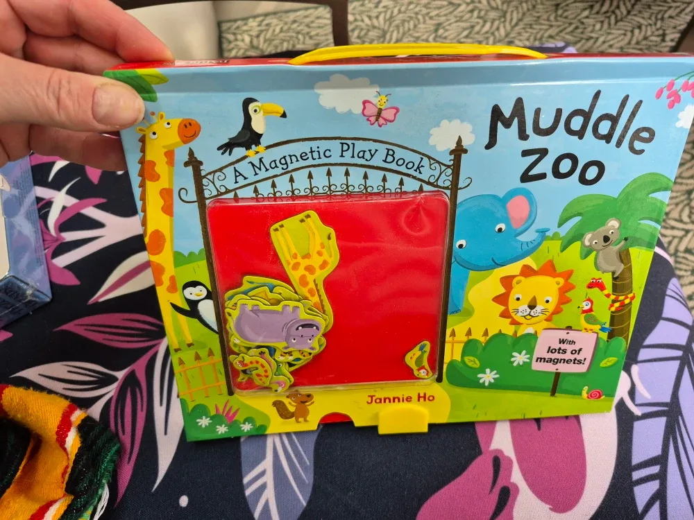 Barron's Muddle Zoo Magnetic Play Book