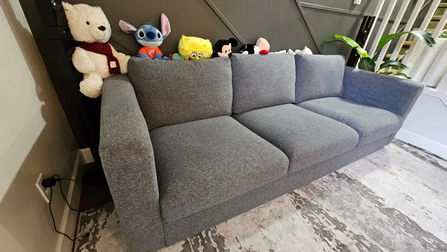 Grey Sofa and Chaise Lounge Set image indicator(2)