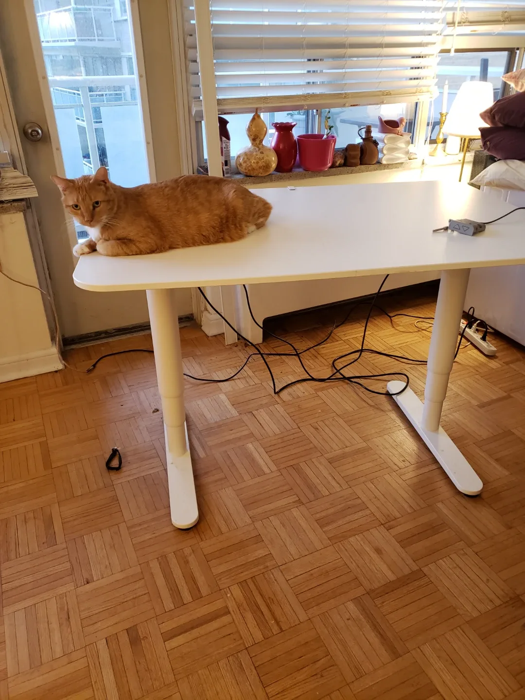 White Standing Desk thumbnail