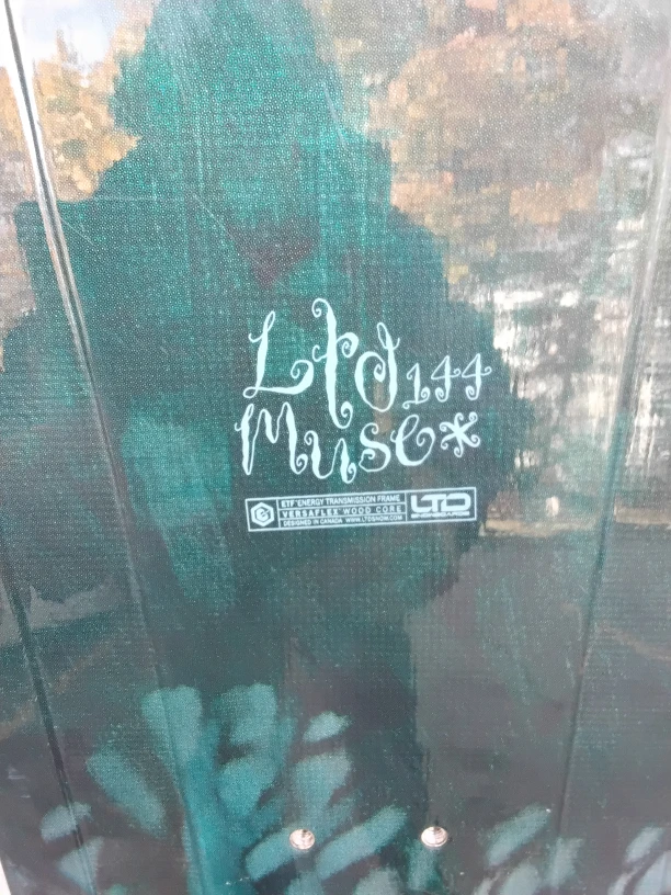 🏂 LTD Muse 144 Snowboard - Green Floral Design🏂 - photo 2