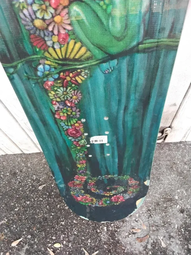 🏂 LTD Muse 144 Snowboard - Green Floral Design🏂 image indicator(3)