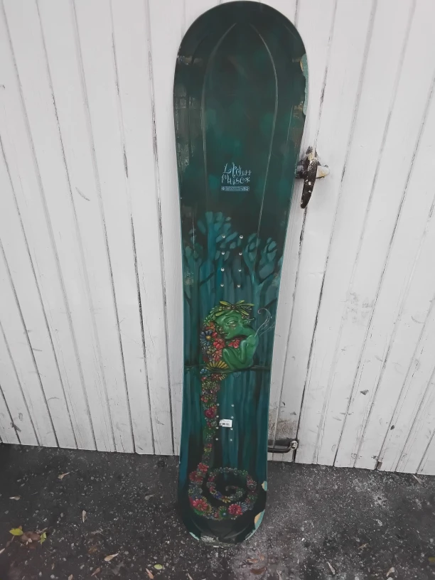 🏂 LTD Muse 144 Snowboard - Green Floral Design🏂 - photo 4