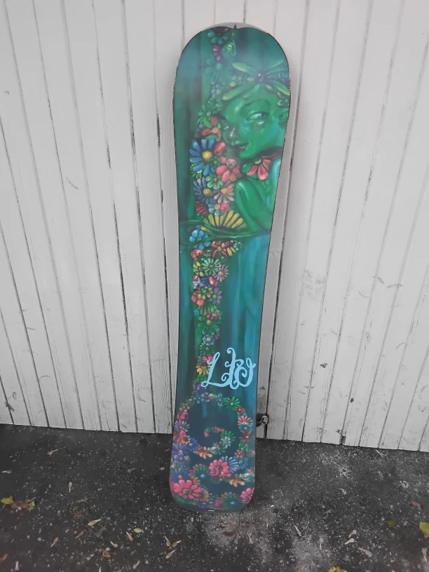 🏂 LTD Muse 144 Snowboard - Green Floral Design🏂 - photo 5