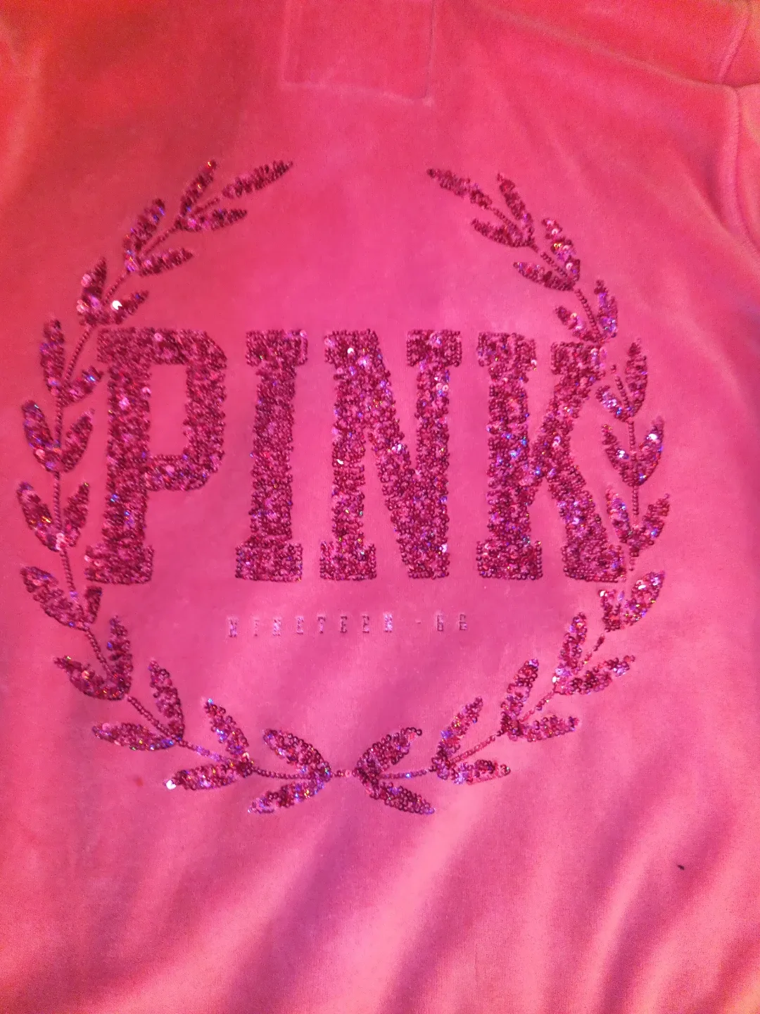 Victoria's Secret PINK Full Zip Hoodie - Large image indicator(5)