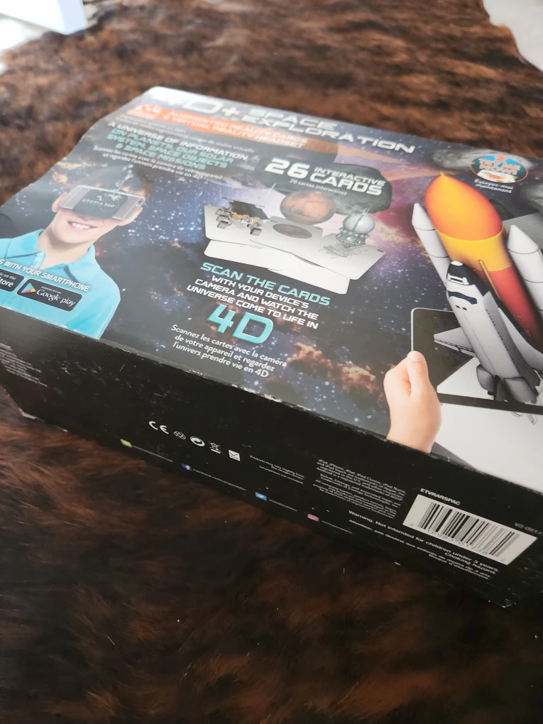 4D+ Space Exploration Augmented Reality Cards & VR Headset - photo 2