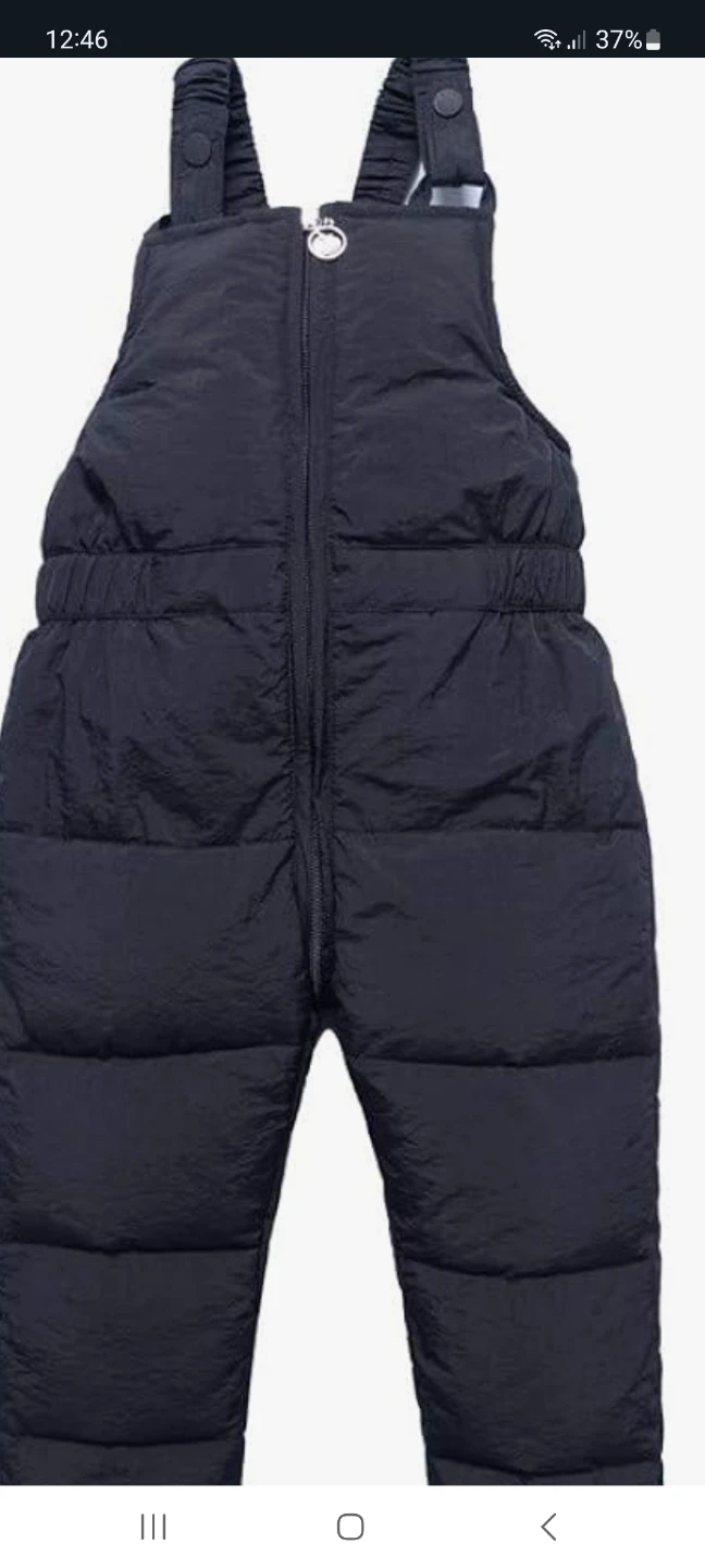 Kids' Navy Blue Snow Pants