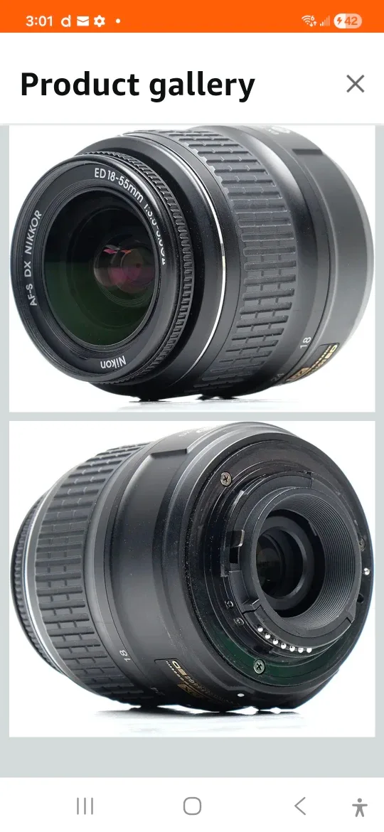 Nikon AF-S DX Nikkor 18-55mm Zoom Lens image indicator(2)